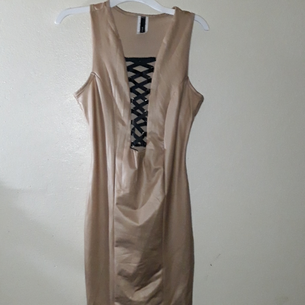 Tan dress
